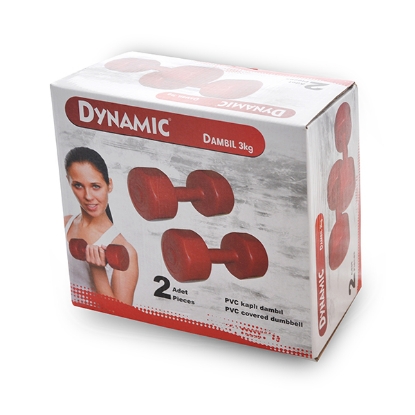 Picture of DYNAMIC VINYL DUMBBELL   3KG   - Dynamic 
