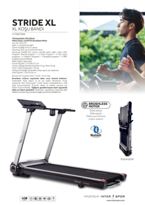 Picture of Voit Stride XL Otomatik Eğimli Katlanabilir Koşu Bandı