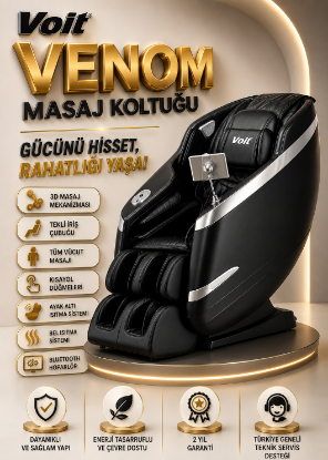 Picture of Voit Venom 3D SL Track Masaj Koltuğu